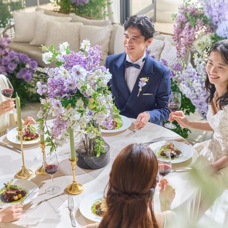 ソンブルイユ　ＯＳＡＫＡ　ＷＥＤＤＩＮＧ（ＳＯＭＢＲＥＵＩＬ　ＯＳＡＫＡ　ＷＥＤＤＩＮＧ）：【家族婚・少人数に】貸切邸宅×美食で叶える上質なおもてなし婚