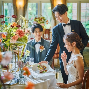 結婚式場：残2｜5日限定*150万特典★できたてLive料理演出×試着×邸宅WD