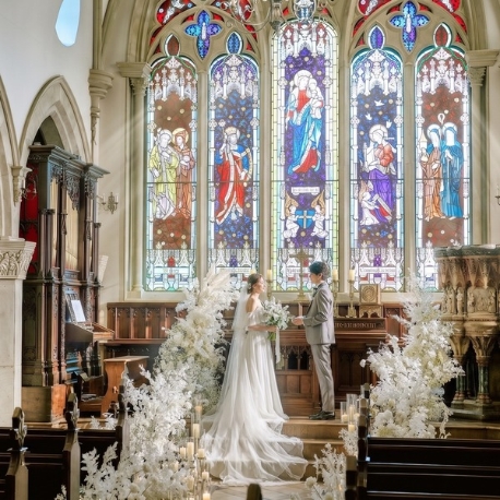 キャメロットヒルズ：土曜SP*《150万優待＆アマギフ2万》本格挙式体験×A5和牛試食