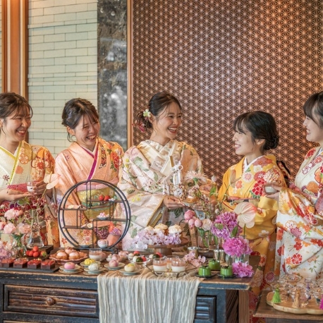 THE　GARDEN　PLACE　SOSHUEN（蘇州園）：＼月1限定＊SP／ひな祭りデザート堪能♪豪華試食×和装展示