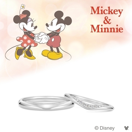 hirai art gallery（ヒライアートギャラリー）:[Disney] ミッキー＆ミニー / Be With Me マリッジリング