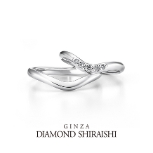 銀座ダイヤモンドシライシ:イタリア語で「幸せな」という意味を持つマリッジリング【フェリーチェ 2ML】