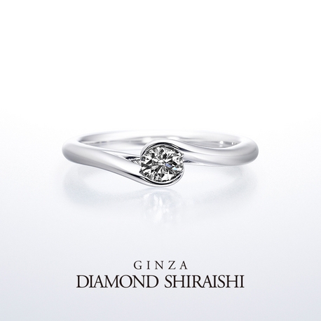 銀座ダイヤモンドシライシ:これからの未来を胸に、手と手を取り合う瞬間がモチーフに【ビーゼアフォーユー】