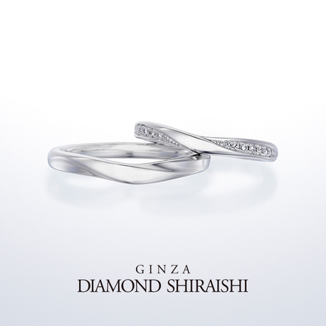銀座ダイヤモンドシライシ:二人は手を取り合い、喜びに満ちた最高の瞬間へ【ビーゼアフォーユー】