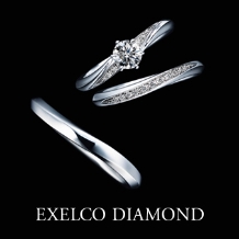 エクセルコ ダイヤモンド:【エクセルコ】月の輝きに包まれるリング『クレア ド ルーン フィーヌ』