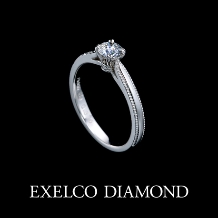 エクセルコ ダイヤモンド:【エクセルコ】美しい庭園に約束を交わすふたり『エターナルガーデン（ミル有）』