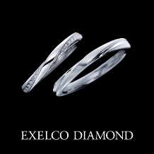 エクセルコ ダイヤモンド:【エクセルコ】愛の誓いの絆のように強く結ばれるリボンをイメージ『リアンフィニ』