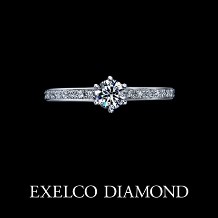 エクセルコ ダイヤモンド:【エクセルコ】咲き誇る美しい花のように『サンテュベール ストレート』