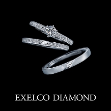 エクセルコ ダイヤモンド:【エクセルコ】咲き誇る美しい花のように。『サンテュベール（ストレート）』