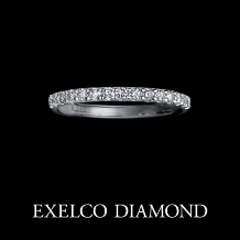 エクセルコ ダイヤモンド:【エクセルコ】輝く七色の光を、ダイヤが煌めくリングで表現『ディスパーション01』
