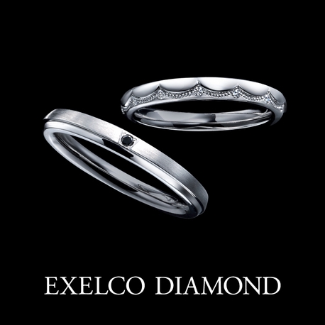 エクセルコ ダイヤモンド:【エクセルコ】メレダイヤとミル打ちが繋がり1本に連なる『ルヴォワール』
