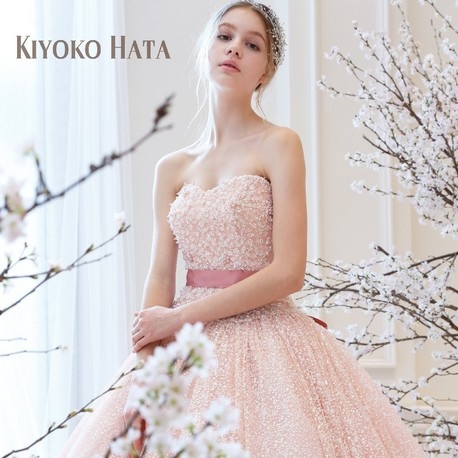 SOPHIA（ソフィア）【KIYOKO HATA】360度キラキラ ピンクドレス