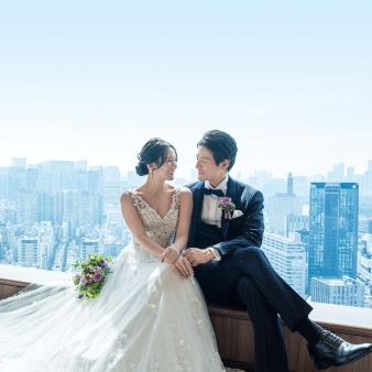 東京ドームホテル:【お得な通年プラン】MERRY WEDDING～必要なアイテムを揃えた充実のパッケージプラン～:ダイナミックな都会のパノラマがパーティをドラマティックに演出