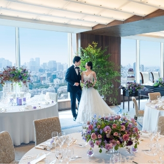 東京ドームホテル:【少人数＆ファミリーウェディング】アンサンブルプラン★地上140Mからの絶景×アットホームパーティ:都心の絶景と心地よい距離感が包む空の上のパーティ