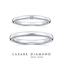 【LAZARE DIAMOND(ラザールダイヤモンド)】スリーサイドリング