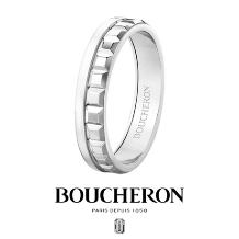 アイアイイスズ　ブライダル:【BOUCHERON(ブシュロン)】－キャトルラディアントリング ハーフ－