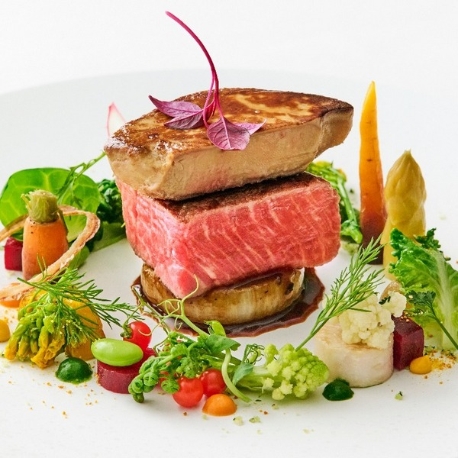 Ｒｏｕｇｅ　Ｂｌａｎｃ（ルージュ：ブラン）：【ギフト1万円】とろけるフォアグラ×和牛試食〈森の邸宅W体験〉