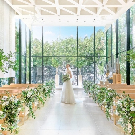 Ｖｅｒｔ　Ｎｏｉｒ（ヴェールノアール）：2月BIG《*水と緑が彩るチャペル体験*》絶品試食×ギフト券1万円