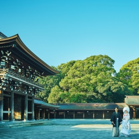 明治神宮・明治記念館：【永遠の杜を体感】明治神宮見学×花嫁和装試着×じっくり相談会