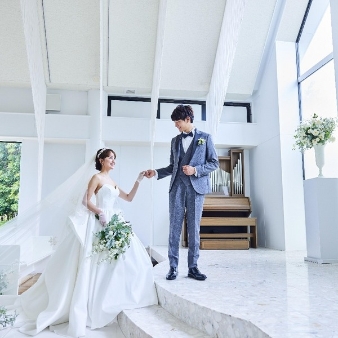 結婚式場：【リゾート×上質】青い海・空・大自然の中でフォトW♪