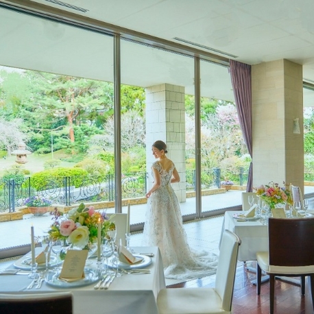 マリエール神水苑：【少人数を検討の方へ】選べる結婚式×絶景の会場見学×絶品料理