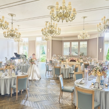 マリエール神水苑：【まずは会場見学！】選べる挙式場＆披露宴会場◆圧巻の庭園体験