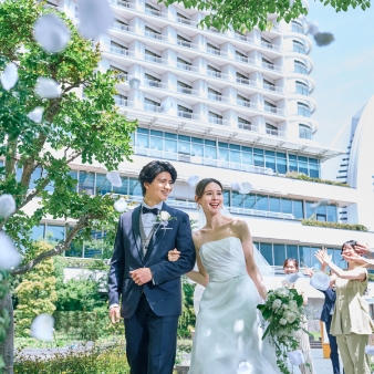 横浜ベイホテル東急:【2027年夏】60名45万円分特典付*横浜美食でおもてなし上質ウエディング◆人気シーズンPLAN