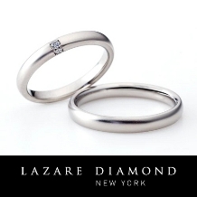 ANSHINDO BRIDAL（安心堂）_LAZARE DIAMOND　ラザールダイヤモンド＜スリーサイドリング＞