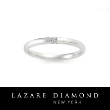 LAZARE DIAMOND　ラザール ダイヤモンド　＜スリーサイドリング＞