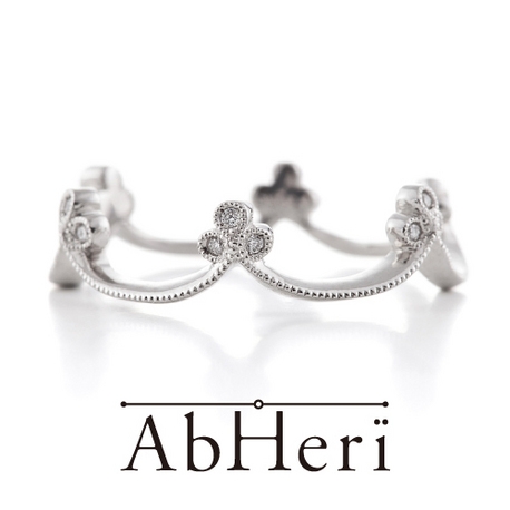 ANSHINDO BRIDAL（安心堂）:AbHeri　アベリ <ハミング>ダイヤモンドリング