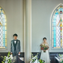 ＰＡＬＡＣＥ ＩＷＡＹＡ　（パレスいわや）:【ステンドグラス輝くチャペルで】教会の小さな結婚式_挙式プラン