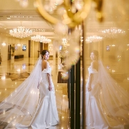 ウェディングスホテル・ベルクラシック東京:【2組限定★愛され花嫁体験】ドレス試着&ヘアセット×豪華試食