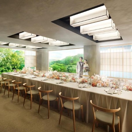 ホテル椿山荘東京：【6名～30名*少人数W専用】見学×会場リニューアル特典&試食
