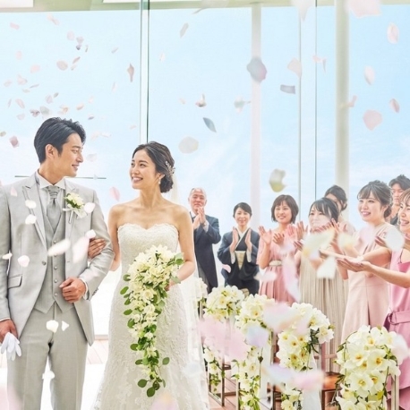 ガーデンテラス長崎　ホテル＆リゾート：花嫁体験×絶景チャペル見学★ホテル内レストラン券３万円