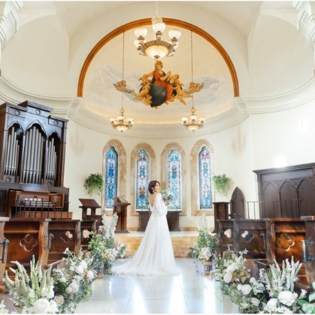 埼玉グランドホテル深谷：月末BIG150万＊洗練された大聖堂×特産食材4万コース食べ比べ