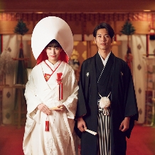 ホテルグランヴィア広島:ホテル内神殿で叶う本格和婚★神前式＋披露宴20名★新郎新婦ご衣裳付き（白無垢＆紋付）ご宿泊優待も♪