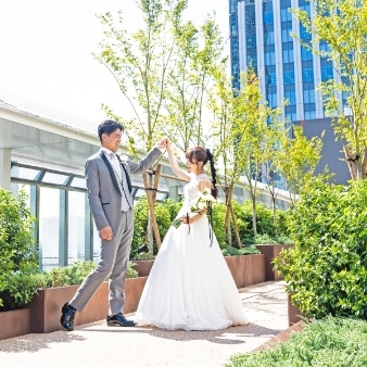 ホテルグランヴィア広島:【内容盛りだくさん♪豪華ホテルフォトウエディング】宿泊&ディナーコース付！人気のガーデンチャペルで★