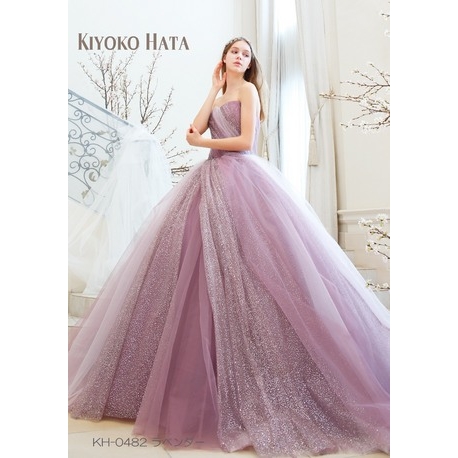 『ハタキヨコ』デザインのカラードレス