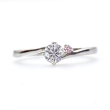 ピンクダイヤモンドがかわいい指輪　Ｆａｉｒｙ　フェアリー
