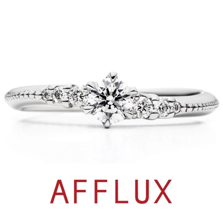 天の川をイメージした可愛い指輪 ａｆｆｌｕｘ Nana ナナ ｊｅｗｅｌｒｙ ｉｔｏ ジュエリーイトウ ゼクシィ