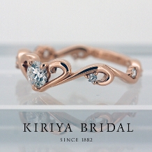 ＫＩＲＩＹＡ　ＢＲＩＤＡＬ　（宝石の桐屋）:【KIRIYA BRIDAL特製】花冠(リングブーケ)エンゲージリング