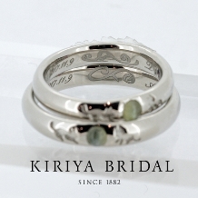 ＫＩＲＩＹＡ　ＢＲＩＤＡＬ　（宝石の桐屋）:【フルオーダーメイド】彼女の大好きな猫をモチーフにしたマリッジリング