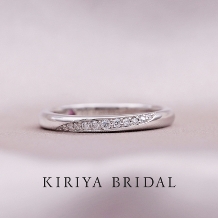 ＫＩＲＩＹＡ　ＢＲＩＤＡＬ　（宝石の桐屋）:楚々シリーズ【木漏れ日】ダイヤモンド11石タイプ