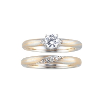 ＫＩＲＩＹＡ　ＢＲＩＤＡＬ　（宝石の桐屋）:【相木目】木漏れ日 婚約指輪【KOMOREBI Engagement Ring】