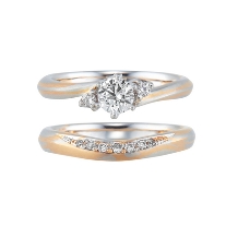 ＫＩＲＩＹＡ　ＢＲＩＤＡＬ　（宝石の桐屋）:【相木目】陽だまり 婚約指輪 HIDAMARI Engagement Ring