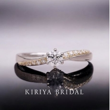 ＫＩＲＩＹＡ　ＢＲＩＤＡＬ　（宝石の桐屋）:楚々(soso)【月凪】｜新作エンゲージリング｜※センターダイヤモンド込み