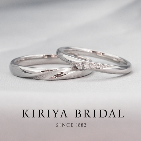 ＫＩＲＩＹＡ　ＢＲＩＤＡＬ　（宝石の桐屋）:楚々シリーズ【木漏れ日】ストレート型