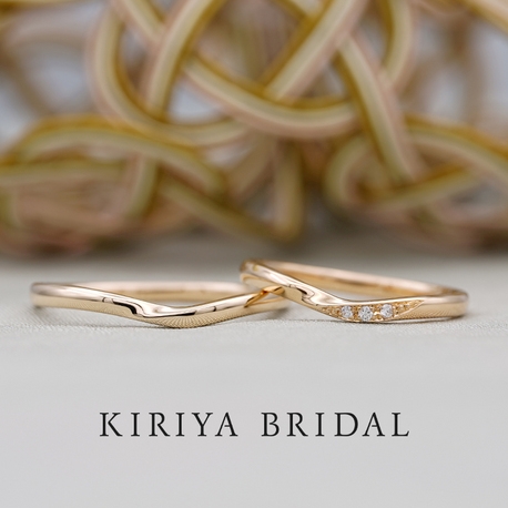 ＫＩＲＩＹＡ　ＢＲＩＤＡＬ　（宝石の桐屋）:楚々(soso)シリーズ【ほのか】ゴールド