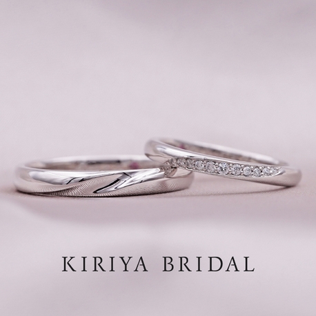 ＫＩＲＩＹＡ　ＢＲＩＤＡＬ　（宝石の桐屋）:楚々シリーズ【木漏れ日】ダイヤモンド11石タイプ