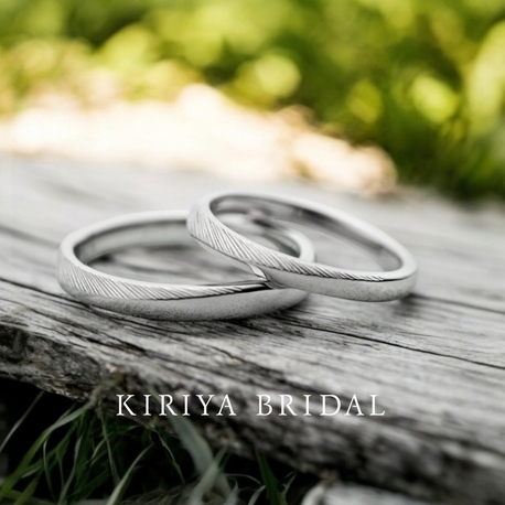KIRIYA BRIDAL (宝石の桐屋):久音【夏】| 職人技を継承する和心リング |